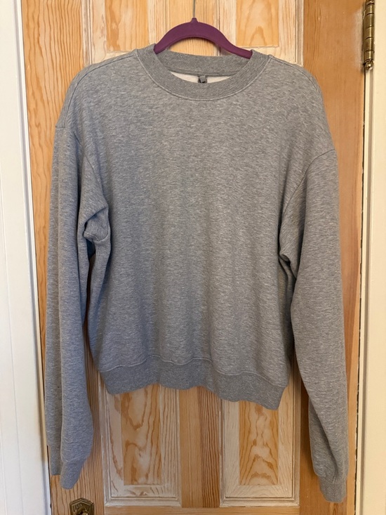 SKIMS Sweaters - SKIMS Women's Crewneck Sweater - Gray